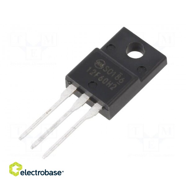 Transistor: N-MOSFET | Hi-PotMOS2 | unipolar | 600V | 12A | Idm: 48A | 90W