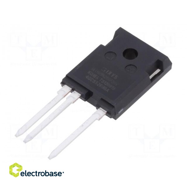 Transistor: N-MOSFET | Polar3™ | unipolar | 2.5kV | 0.33A | Idm: 1A | 104W