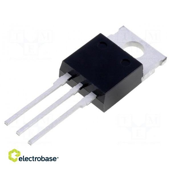 Transistor: N-MOSFET | unipolar | 400V | 6.3A | Idm: 40A | 125W | TO220