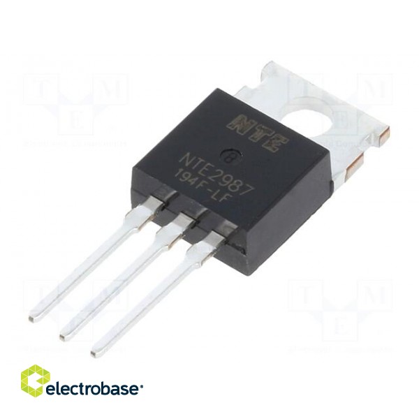 Transistor: N-MOSFET | unipolar | 100V | 14A | Idm: 80A | 105W | TO220