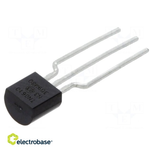 Transistor: N-MOSFET | unipolar | 100V | 500mA | Idm: 3.2A | 1W | TO92