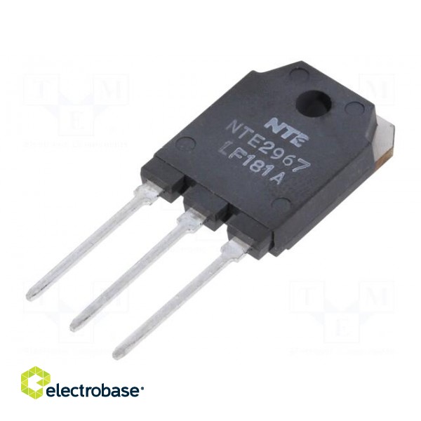 Transistor: N-MOSFET | unipolar | 100V | 70A | Idm: 280A | 150W | TO3P