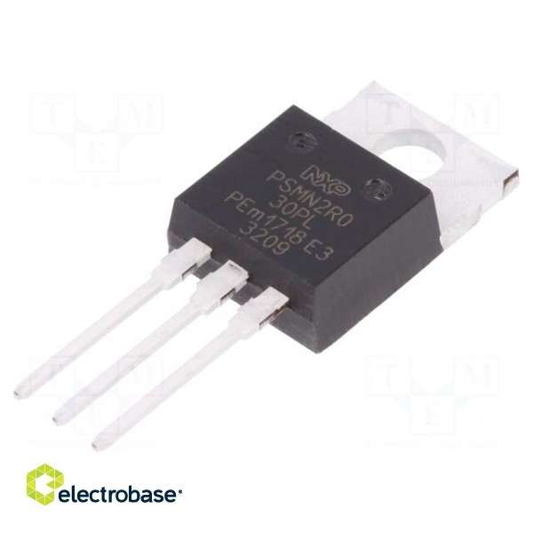 Transistor: N-MOSFET | unipolar | 30V | 100A | 211W | SOT78,TO220AB
