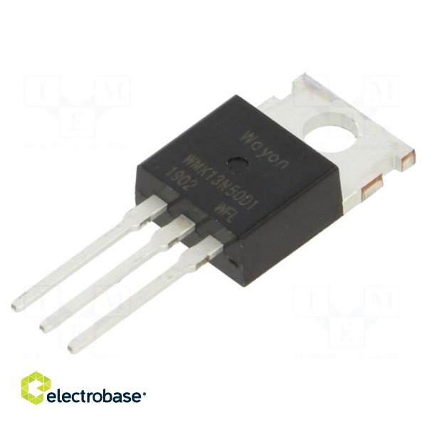 Transistor: N-MOSFET | unipolar | 500V | 13A | TO220-3