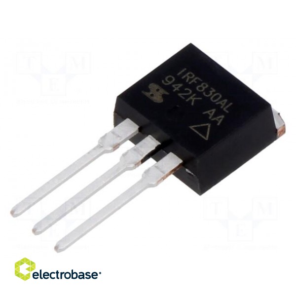 Transistor: N-MOSFET | unipolar | 500V | 5A | Idm: 20A | 74W | I2PAK,TO262