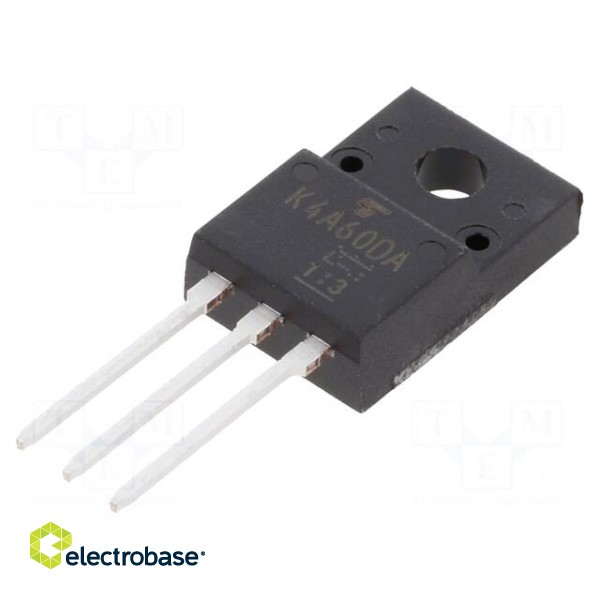 Transistor: N-MOSFET | unipolar | 600V | 3.5A | 35W | SC67