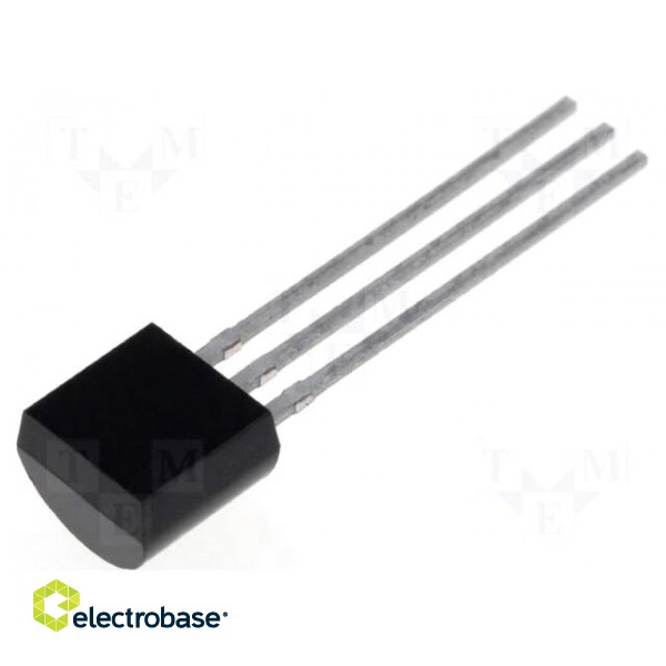 IC: voltage regulator | linear,fixed | 15V | 0.1A | TO92 | THT | ±4%