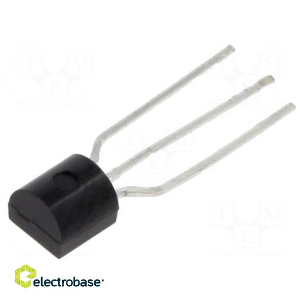 Transistor: N-MOSFET | unipolar | 60V | 0.5A | Idm: 1.2A | 0.83W | TO92