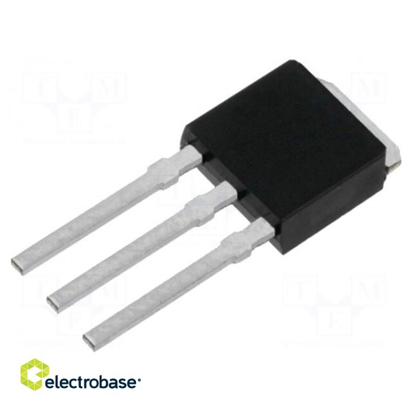 Transistor: N-MOSFET | unipolar | 800V | 3.1A | 37W | IPAK