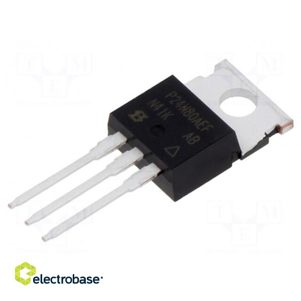 Transistor: N-MOSFET | unipolar | 800V | 20A | Idm: 46A | 208W | TO220AB