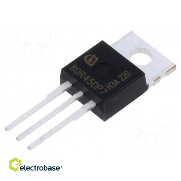 Transistor: N-MOSFET | unipolar | 800V | 7.1A | Idm: 29A | 73W