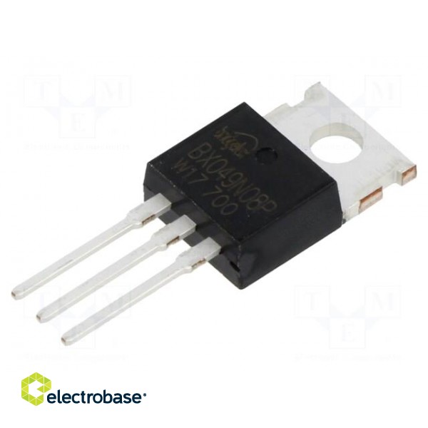 Transistor: N-MOSFET | unipolar | 85V | 79A | Idm: 560A | 189W | TO220