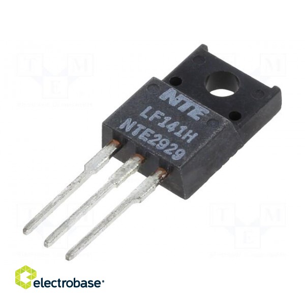 Transistor: N-MOSFET | unipolar | 900V | 5A | Idm: 15A | 45W | TO220F