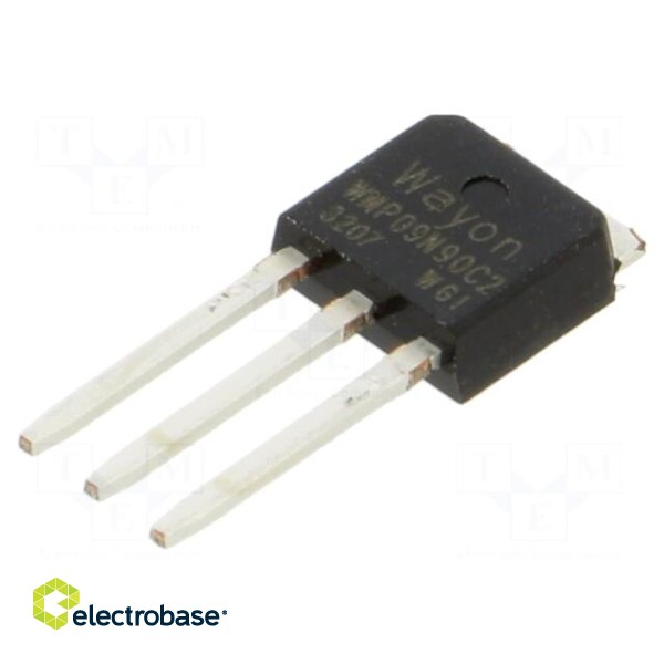 Transistor: N-MOSFET | WMOS™ C2 | unipolar | 900V | 4.8A | Idm: 16A | 85W