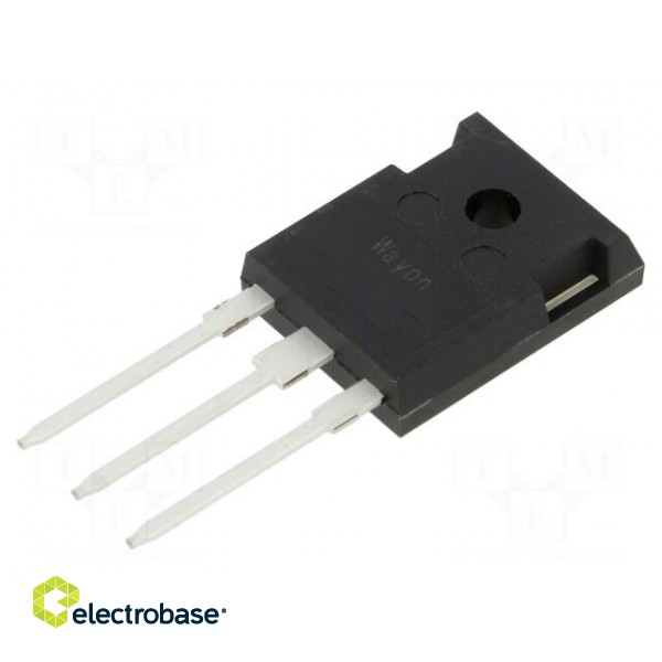 Transistor: N-MOSFET | WMOS™ D1 | unipolar | 1kV | 6A | Idm: 24A | 65W