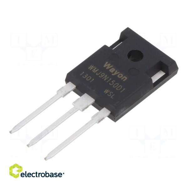 Transistor: N-MOSFET | WMOS™ D1 | unipolar | 1.5kV | 9A | Idm: 36A | 320W