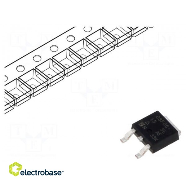 Transistor: P-MOSFET | TrenchFET® | unipolar | -60V | -8.2A | Idm: -18A