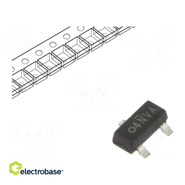 Transistor: P-MOSFET | unipolar | -12V | -5.2A | Idm: -20A | 1.1W | SOT23