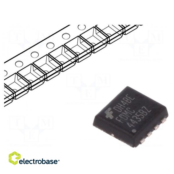 Transistor: P-MOSFET | unipolar | -30V | -18A | 31W | MLP8
