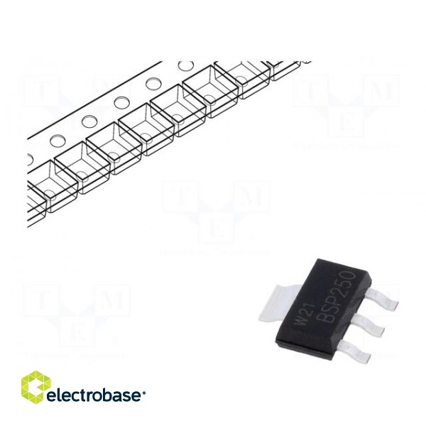 Transistor: P-MOSFET | unipolar | -30V | -3A | Idm: -12A | 1.65W