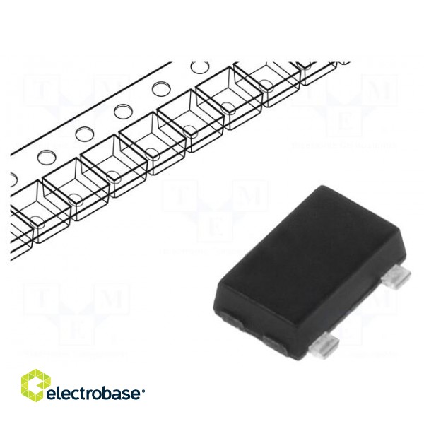 Transistor: P-MOSFET | unipolar | -20V | -6A | 1W | SOT23F