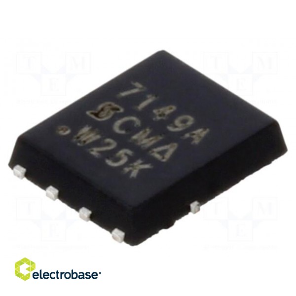 Transistor: P-MOSFET | unipolar | -30V | -50A | 31W | PowerPAK® SO8