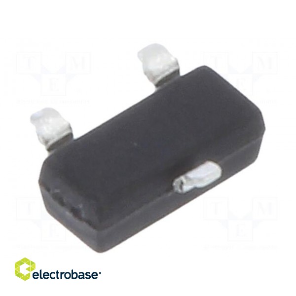 Transistor: P-MOSFET | unipolar | -50V | -0.13A | Idm: -1.2A | 0.3W image 2