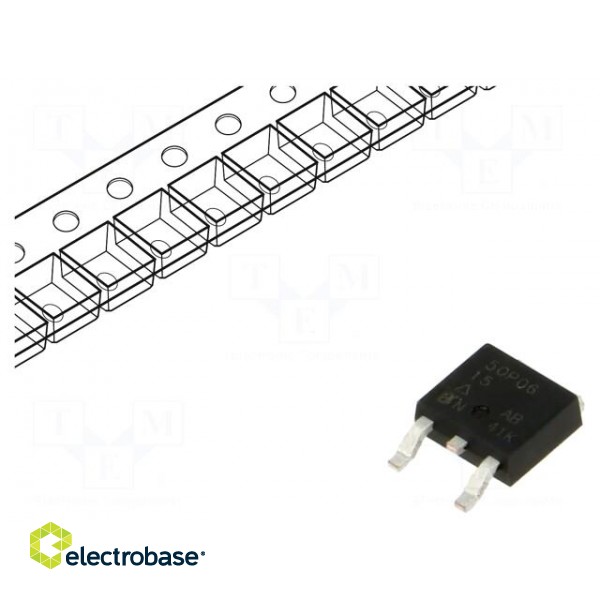 Transistor: P-MOSFET | unipolar | -60V | -50A | Idm: -80A | 113W