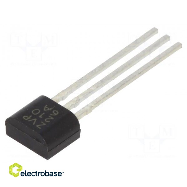 Transistor: P-MOSFET | unipolar | -60V | -0.28A | Idm: -4A | 0.7W | TO92