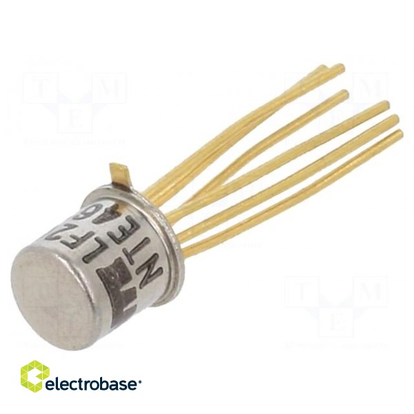 Transistor: N-JFET x2 | unipolar | 50V | 8mA | 0.25W | TO71 | Igt: 30mA