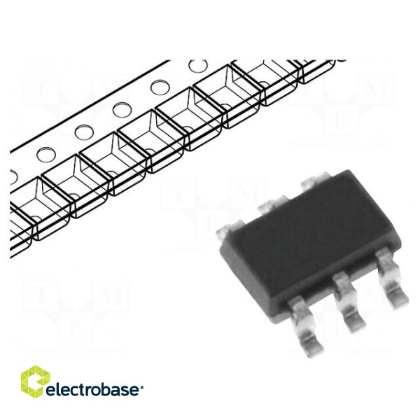 Transistor: N-MOSFET x2 | unipolar | 20V | 0.7A | 0.3W | SC70-6