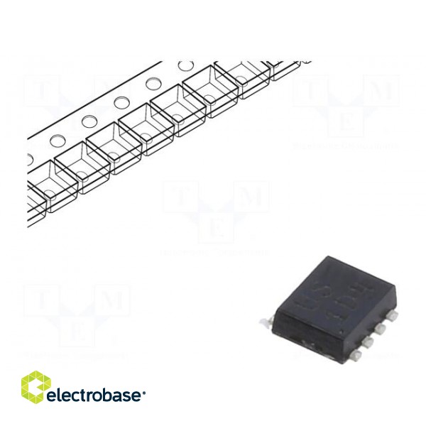 Transistor: N-MOSFET x2 | unipolar | 24V | 11A | Idm: 60A | 1.4W | ECH8