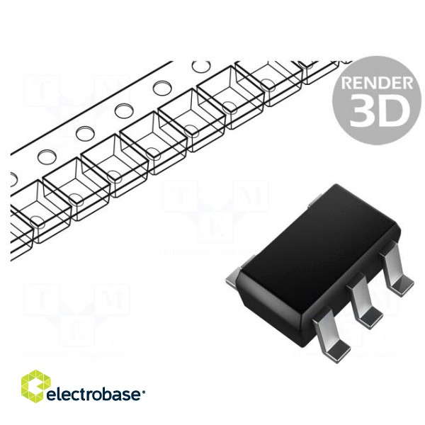 Transistor: P-MOSFET | TrenchFET® | unipolar | -60V | -2.9A | Idm: -8A