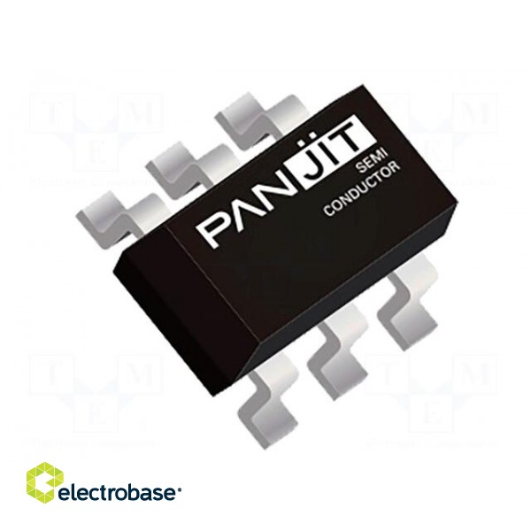 Transistor: N/P-MOSFET | unipolar | 20/-20V | 4.1/-3.1A | 1.25W