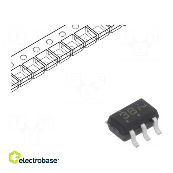 Transistor: PNP x2 | bipolar | 65V | 0.1A | 0.3W | SC70-6,SC88,SOT363