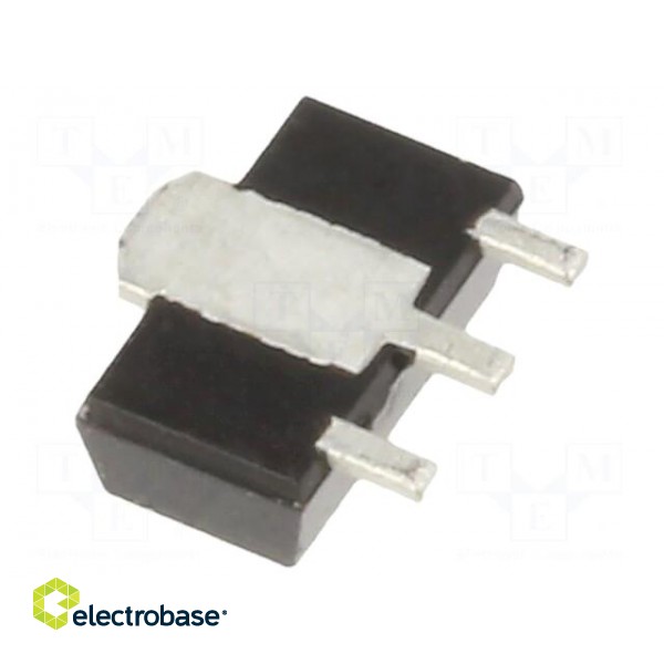 Transistor: PNP | bipolar | 80V | 1A | SC62,SOT89 image 2