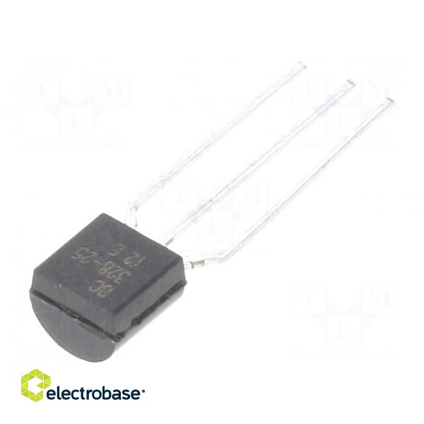 Transistor: PNP | bipolar | 25V | 0.8A | 625mW | TO92 image 1