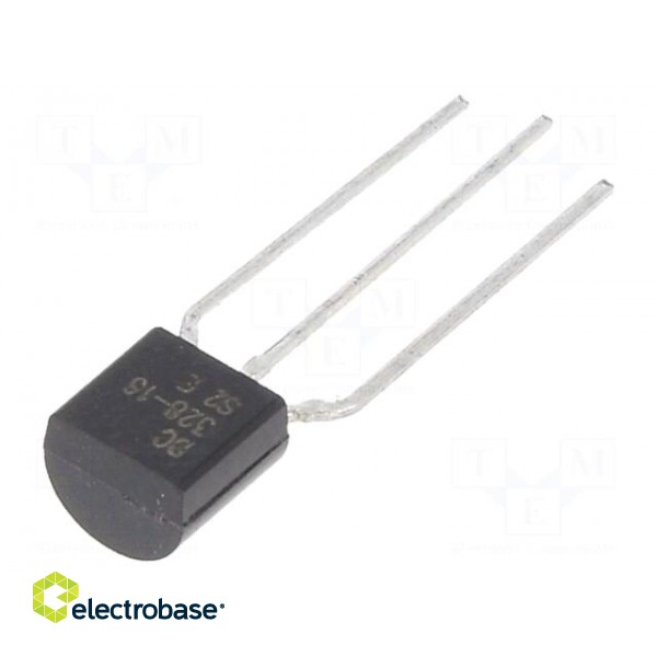 Transistor: PNP | bipolar | 25V | 0.8A | 625mW | TO92 фото 1
