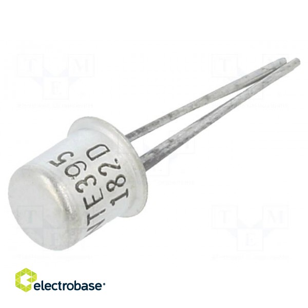 Transistor: PNP | bipolar | 25V | 50mA | 0.36W | TO72