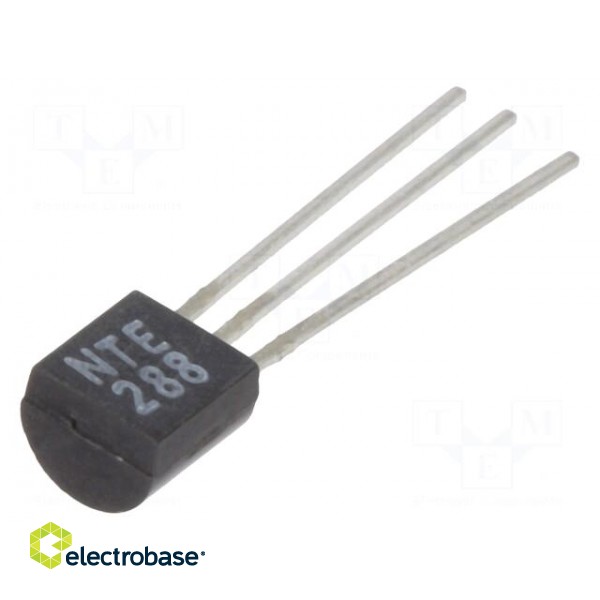 Transistor: PNP | bipolar | 300V | 0.5A | 1.5W | TO92