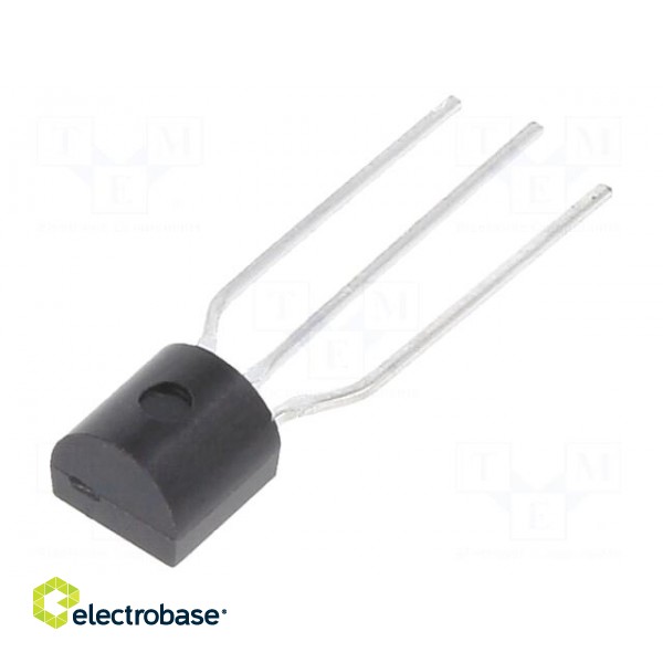 Transistor: PNP | bipolar | 350V | 0.5A | 0.625W | TO92