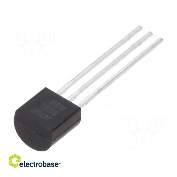 Transistor: PNP | bipolar | 45V | 0.8A | 0.625/1.5W | TO92