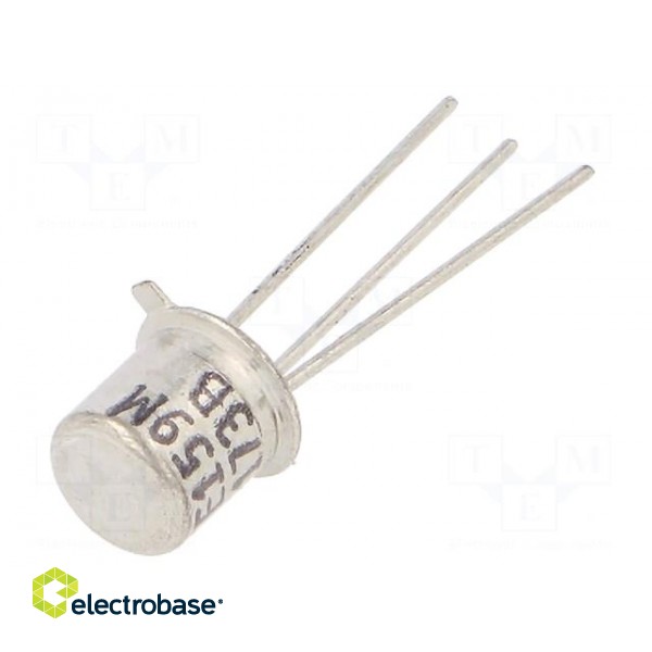 Transistor: PNP | bipolar | 60V | 0.6A | 1.8W | TO18
