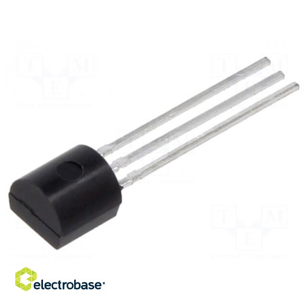 Transistor: PNP | bipolar | 65V | 0.1A | 0.625W | TO92