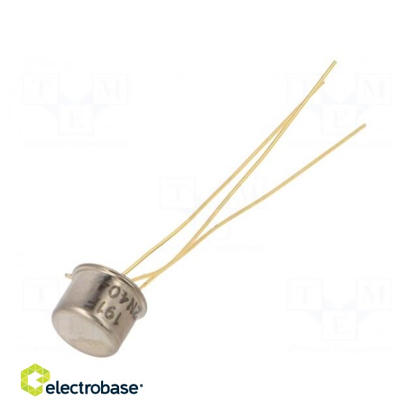Transistor: PNP | bipolar | germanium | 24V | 100mA | 150mW | TO5