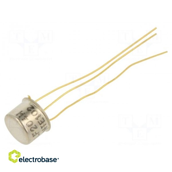 Transistor: PNP | bipolar | germanium | 24V | 150mA | 150mW | TO5