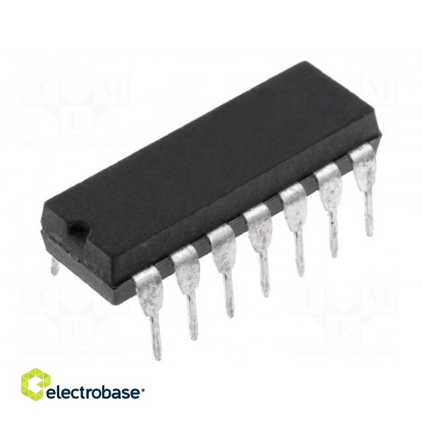 Transistor: PNP x4 | bipolar | 40V | 0.6A | 0.65W | DIP14