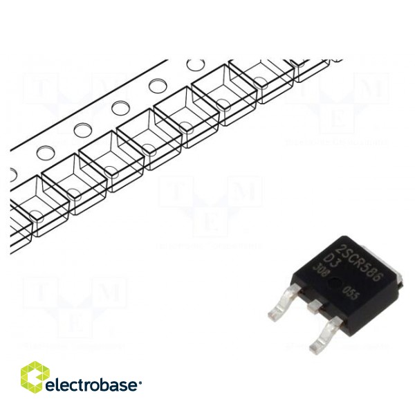 Transistor: NPN | bipolar | 80V | 5A | 10W | DPAK,TO252