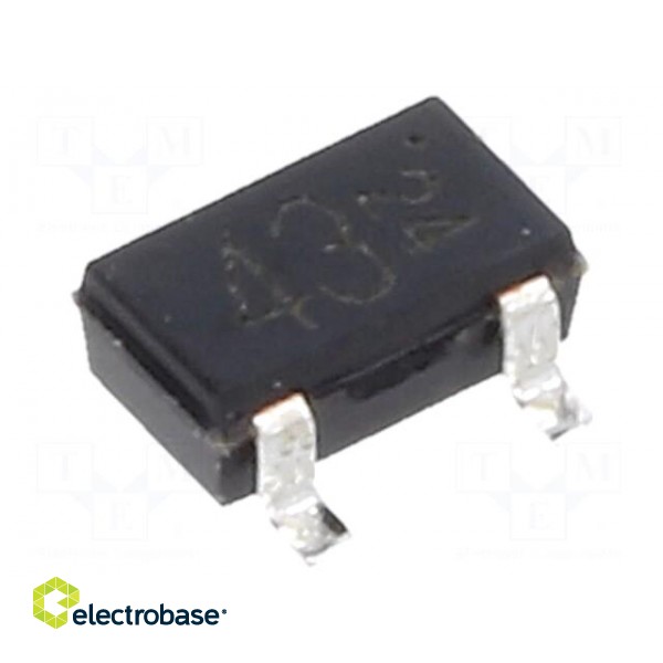 Transistor: NPN | bipolar | BRT | 50V | 0.1A | 200mW | SC59,SOT346