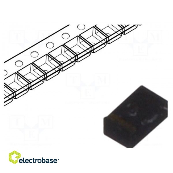 Transistor: NPN | bipolar | RF | 15V | 80mA | 0.38W | TSLP-3-1